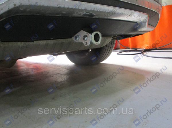 Оцинкований фаркоп на Mercedes-Benz ML W164 W166 2011-2015 Швидкознімний автомат на ручці - Зображення 9