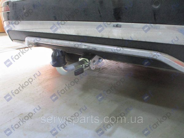 Оцинкований фаркоп на Mercedes-Benz ML W164 W166 2011-2015 Швидкознімний автомат на ручці - Зображення 10