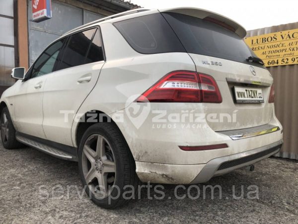 Оцинкований фаркоп на Mercedes-Benz ML W164 2005-2011 Швидкознімний автомат на ручці - Зображення 6