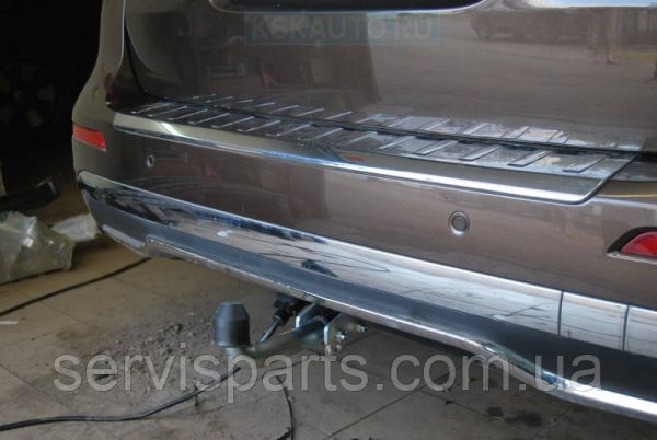 Оцинкований фаркоп на Mercedes-Benz ML W164 2005-2011 - Зображення 7
