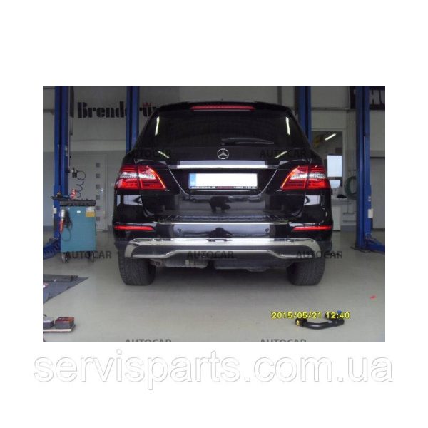 Швидкознімний фаркоп на Mercedes-Benz ML W166 2011-2015 на ключах - Зображення 2