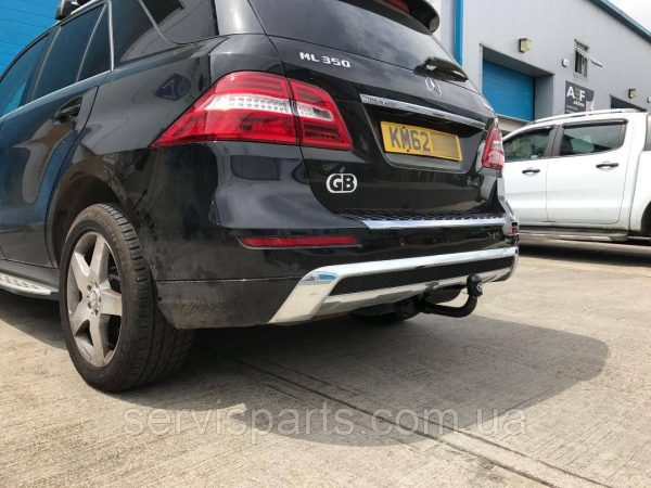 Швидкознімний фаркоп на Mercedes-Benz ML W166 2011-2015 на ключах