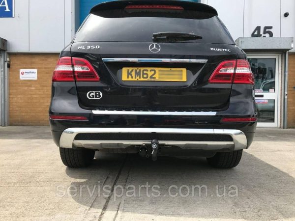 Швидкознімний фаркоп на Mercedes-Benz ML W166 2011-2015 на ключах - Зображення 4