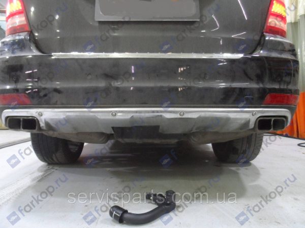 Швидкознімний фаркоп на Mercedes-Benz GL W164 2006-2012 на ключах - Зображення 2