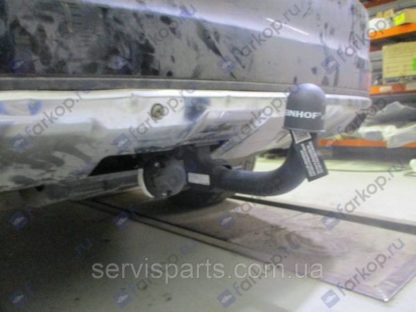 Швидкознімний фаркоп на Mercedes-Benz GL W164 2006-2012 на ключах - Зображення 7