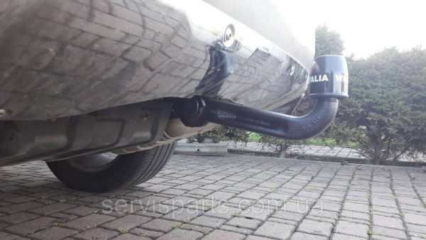 Швидкознімний фаркоп на Mercedes-Benz GL W164 2006-2012 на ключах - Зображення 10