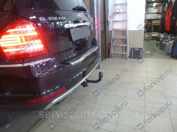 Польський фаркоп на Mercedes-Benz GL W164 2005-2012 - Зображення 10