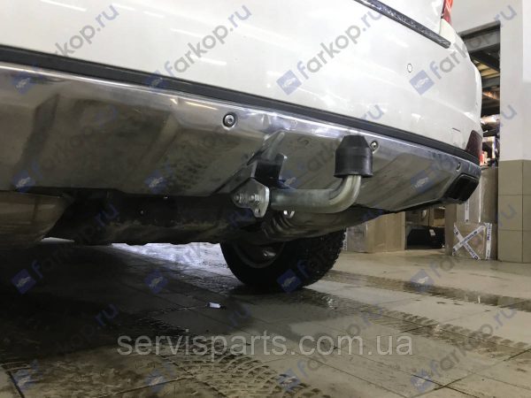 Оцинкований фаркоп на Mercedes-Benz GL W164 2005-2012 - Зображення 6