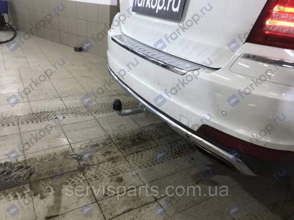 Оцинкований фаркоп на Mercedes-Benz GL W164 2005-2012 - Зображення 5