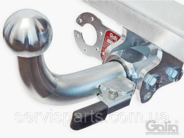 Оцинкований фаркоп на Mercedes-Benz GL W164 2005-2012 Швидкознімний автомат на ручці - Зображення 8