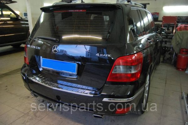 Оцинкований фаркоп на Mercedes-Benz GLK X204 2008-2015 - Зображення 3