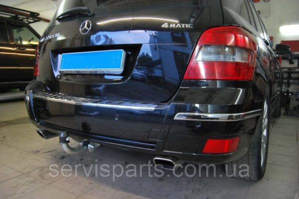 Оцинкований фаркоп на Mercedes-Benz GLK X204 2008-2015