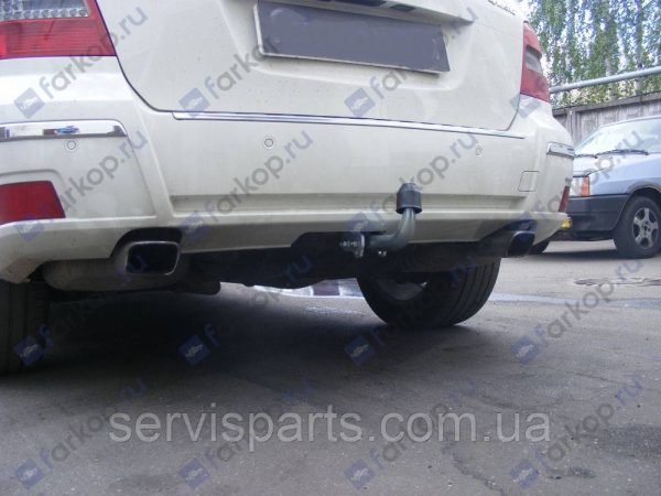 Оцинкований фаркоп на Mercedes-Benz GLK X204 2008-2015 - Зображення 5
