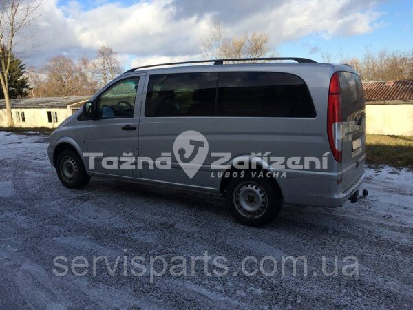Польський фаркоп на Mercedes Vito Viano W639 2003-2014 без підрізу бампера - Зображення 5