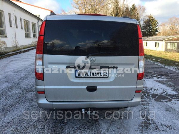 Польський фаркоп на Mercedes Vito Viano W639 2003-2014 без підрізу бампера - Зображення 3