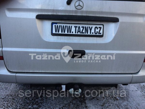 Польський фаркоп на Mercedes Vito Viano W639 2003-2014 без підрізу бампера - Зображення 6