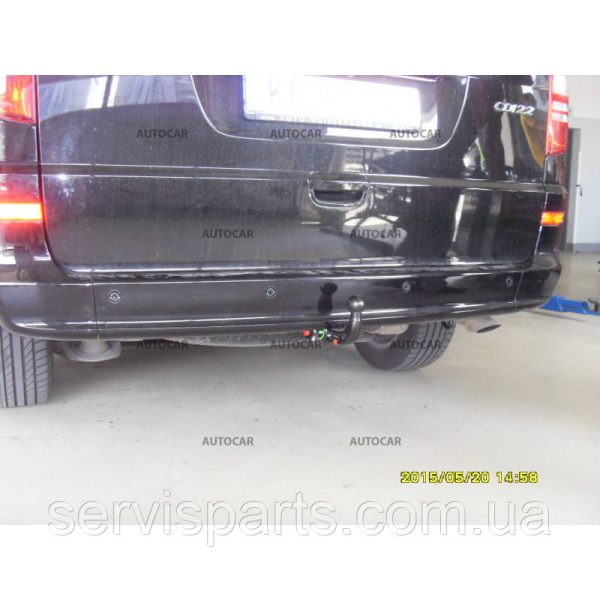 Швидкознімний фаркоп Mercedes Vito Viano W639 2003-2014 Westfalia - Зображення 7