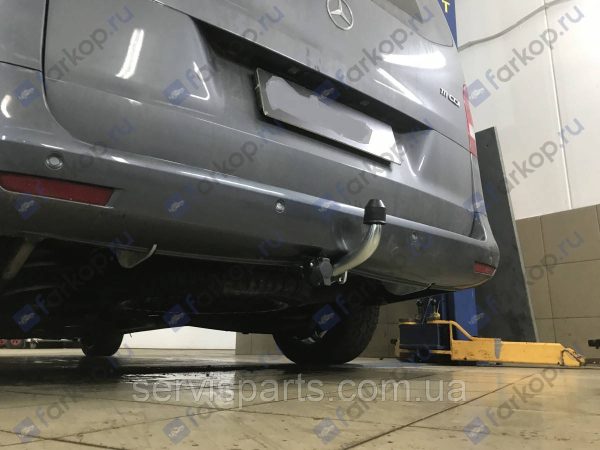 Оцинкований фаркоп Mercedes Vito V-Class W447 2014 (Мерседес Віто 447) - Зображення 7