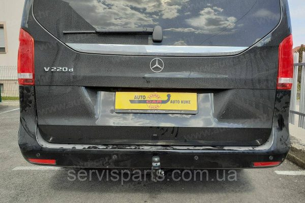 Швидкознімний фаркоп на Mercedes-Benz Vito V-Class W447 2014- на ключах - Зображення 5