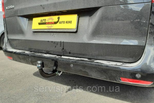 Швидкознімний фаркоп на Mercedes-Benz Vito V-Class W447 2014- на ключах - Зображення 7
