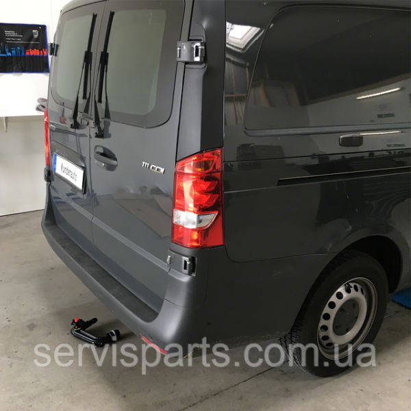 Швидкознімний фаркоп на Mercedes-Benz Vito V-Class W447 2014 Westfalia - Зображення 7