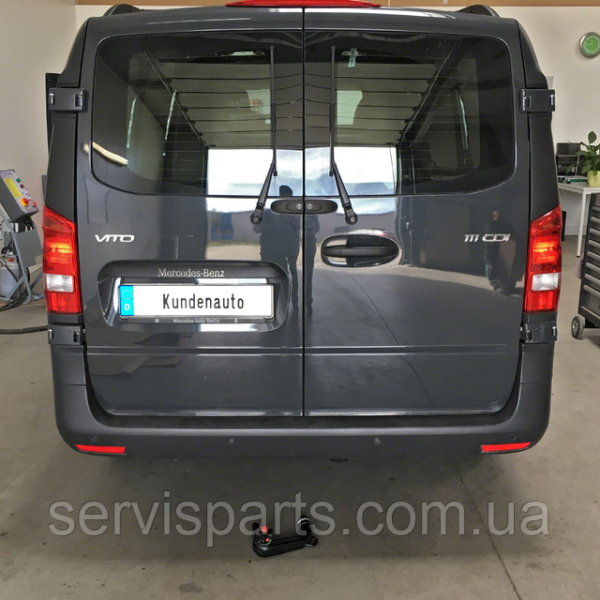 Швидкознімний фаркоп на Mercedes-Benz Vito V-Class W447 2014 Westfalia - Зображення 8