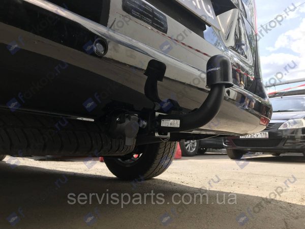 Швидкоз'ємний фаркоп на Mercedes-Benz Vito V-Class W447 2014- на ключах - Зображення 10