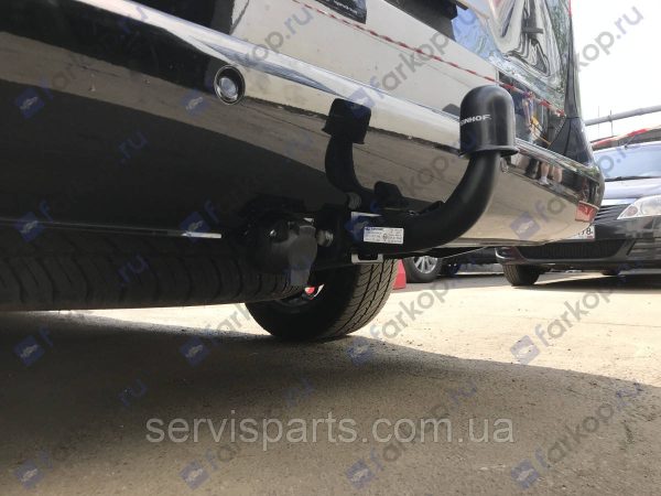 Швидкоз'ємний фаркоп на Mercedes-Benz Vito V-Class W447 2014- на ключах - Зображення 6