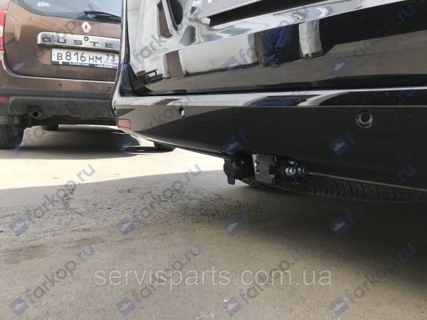 Швидкоз'ємний фаркоп на Mercedes-Benz Vito V-Class W447 2014- на ключах - Зображення 3