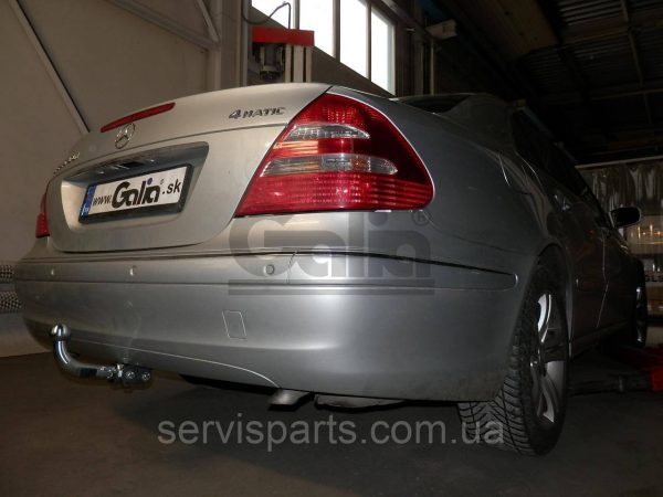 Оцинкований фаркоп на Mercedes-Benz E-class W211 2002-2009 Швидкознімний автомат на ручці - Зображення 2