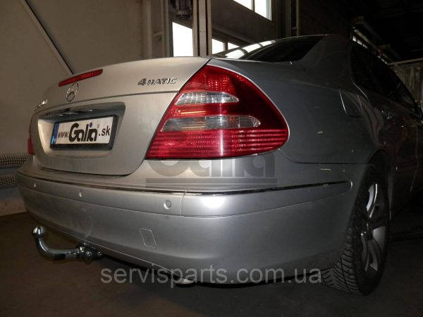 Оцинкований фаркоп на Mercedes-Benz E-class W211 2002-2009 Швидкознімний автомат на ручці - Зображення 3