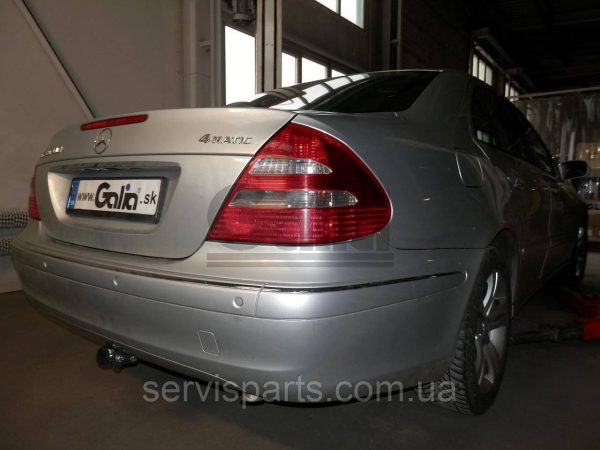 Оцинкований фаркоп на Mercedes-Benz E-class W211 2002-2009 Швидкознімний автомат на ручці - Зображення 4