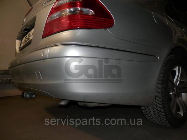 Оцинкований фаркоп на Mercedes-Benz E-class W211 2002-2009 Швидкознімний автомат на ручці - Зображення 5