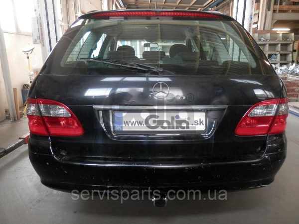 Оцинкований фаркоп на Mercedes-Benz E-class W211 2002-2009 универсал Швидкознімний автомат на ручці - Зображення 2