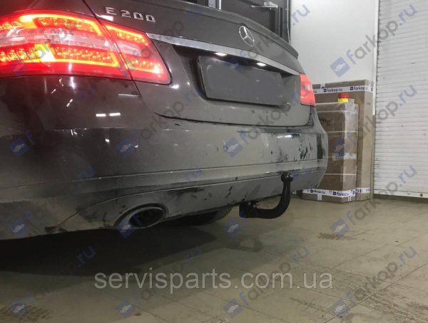 Швидкоз'ємний фаркоп на Mercedes-Benz E-class W212 2009-2016 на ключах - Зображення 3