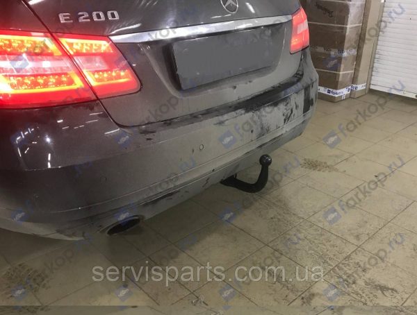 Швидкоз'ємний фаркоп на Mercedes-Benz E-class W212 2009-2016 на ключах - Зображення 5