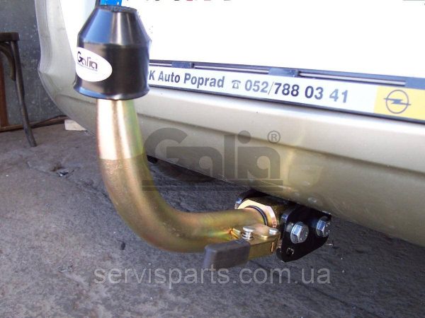 Оцинкований фаркоп на Opel Corsa D 2006-2019 (Опель Корса) Швидкознімний автомат на ручці - Зображення 8