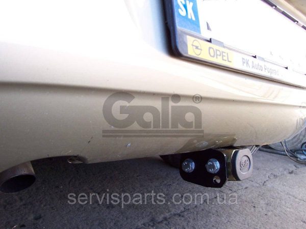 Оцинкований фаркоп на Opel Corsa D 2006-2019 (Опель Корса) Швидкознімний автомат на ручці - Зображення 10