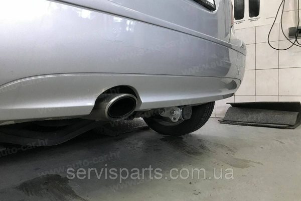 Оцинкований фаркоп на Mercedes-Benz A-class W169 2004-2012 Швидкознімний автомат на ручці - Зображення 9