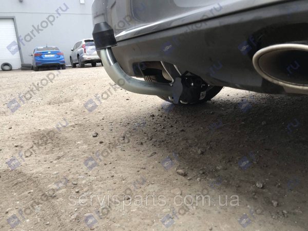 Оцинкований фаркоп на Mercedes A-class W176 2012-2015 - Зображення 5