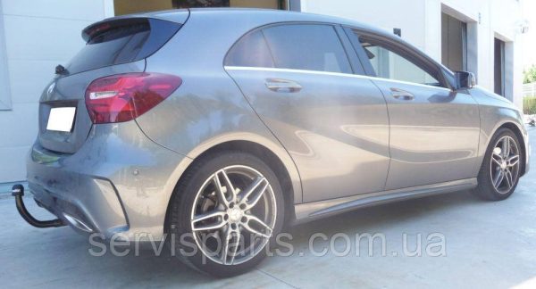 Швидкоз'ємний фаркоп на Mercedes A-class W176 2012-2018 на ключах - Зображення 4
