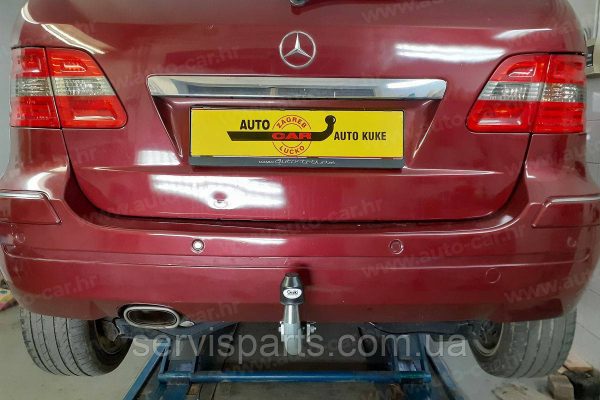 Оцинкований фаркоп на Mercedes B-class W245 2005-2012 - Зображення 3