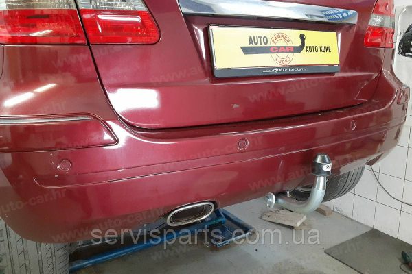 Оцинкований фаркоп на Mercedes B-class W245 2005-2012