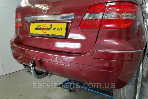 Оцинкований фаркоп на Mercedes B-class W245 2005-2012 - Зображення 4