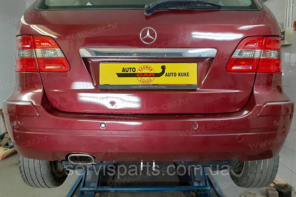 Оцинкований фаркоп на Mercedes B-class W245 2005-2012 - Зображення 5