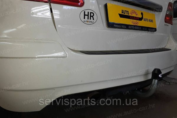 Оцинкований фаркоп на Mercedes B-class W245 2005-2012 Швидкознімний автомат на ручці - Зображення 4