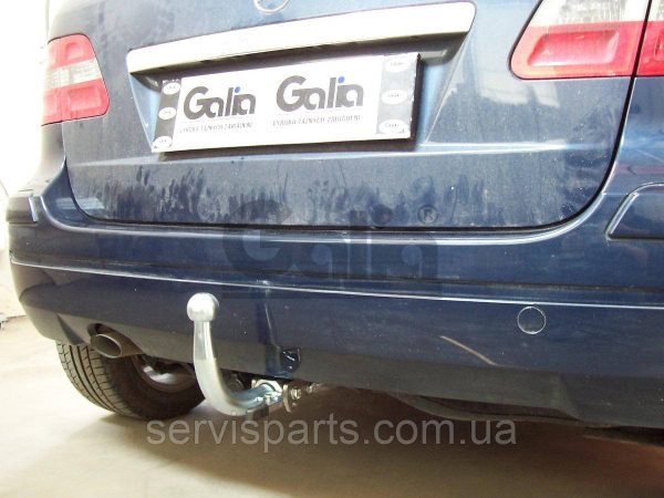Оцинкований фаркоп на Mercedes B-class W245 2005-2012 Швидкознімний автомат на ручці - Зображення 6