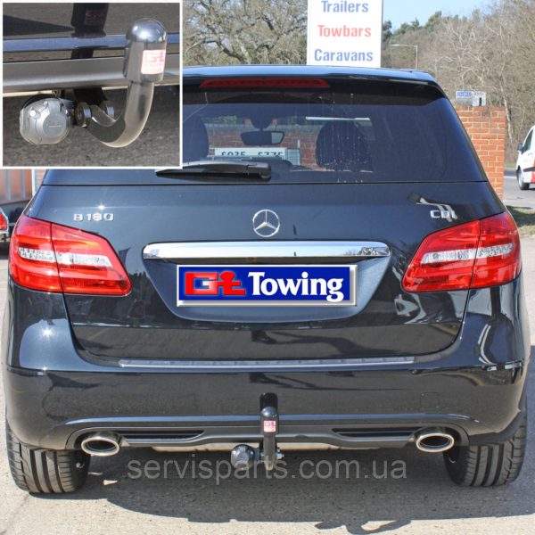 Польський фаркоп на Mercedes B-class W246 2011-2018 - Зображення 4