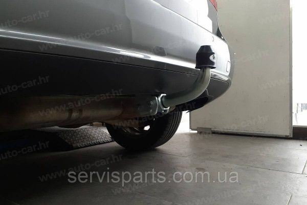 Оцинкований фаркоп на Mercedes B-class W246 2011-2018 - Зображення 4
