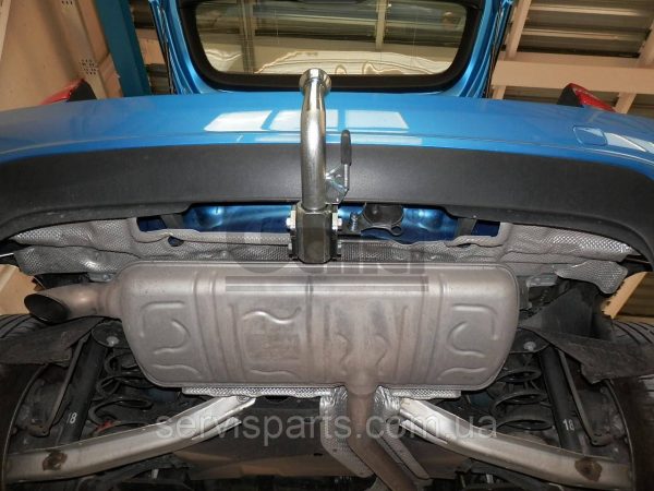 Оцинкований фаркоп на Mercedes B-class W246 2011-2018 - Зображення 7